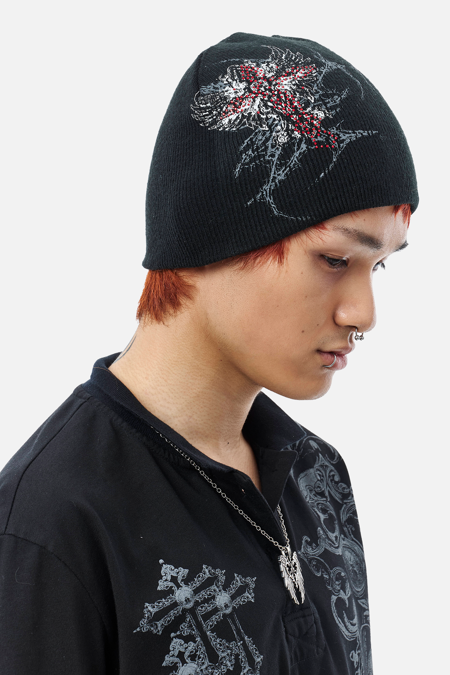 2000Archives BLESSED BEANIE ビーニー 黒 Blessed Beanie – INSOMNIA VISUALS