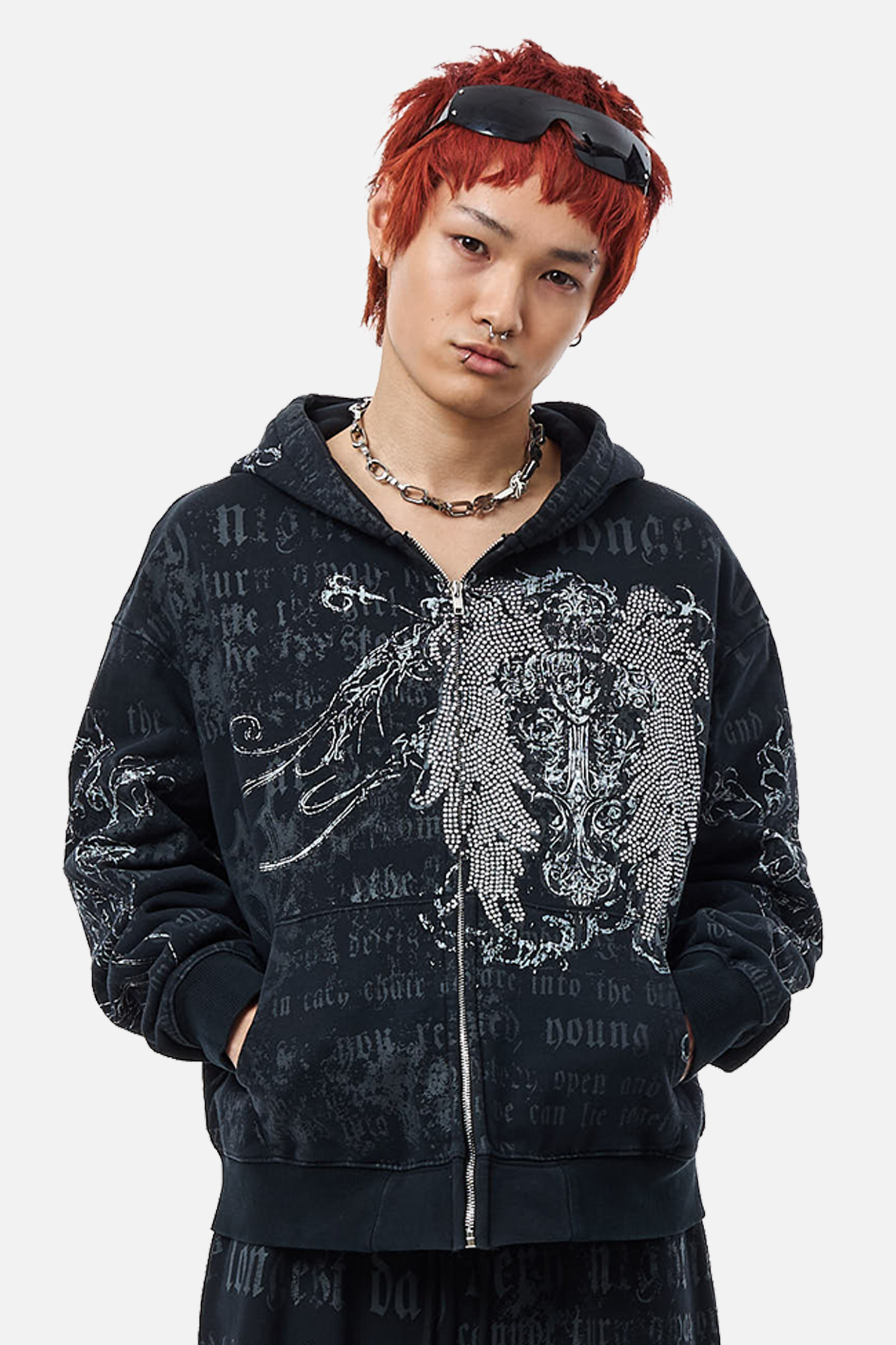 Sacred Zip Hoodie – INSOMNIA VISUALS