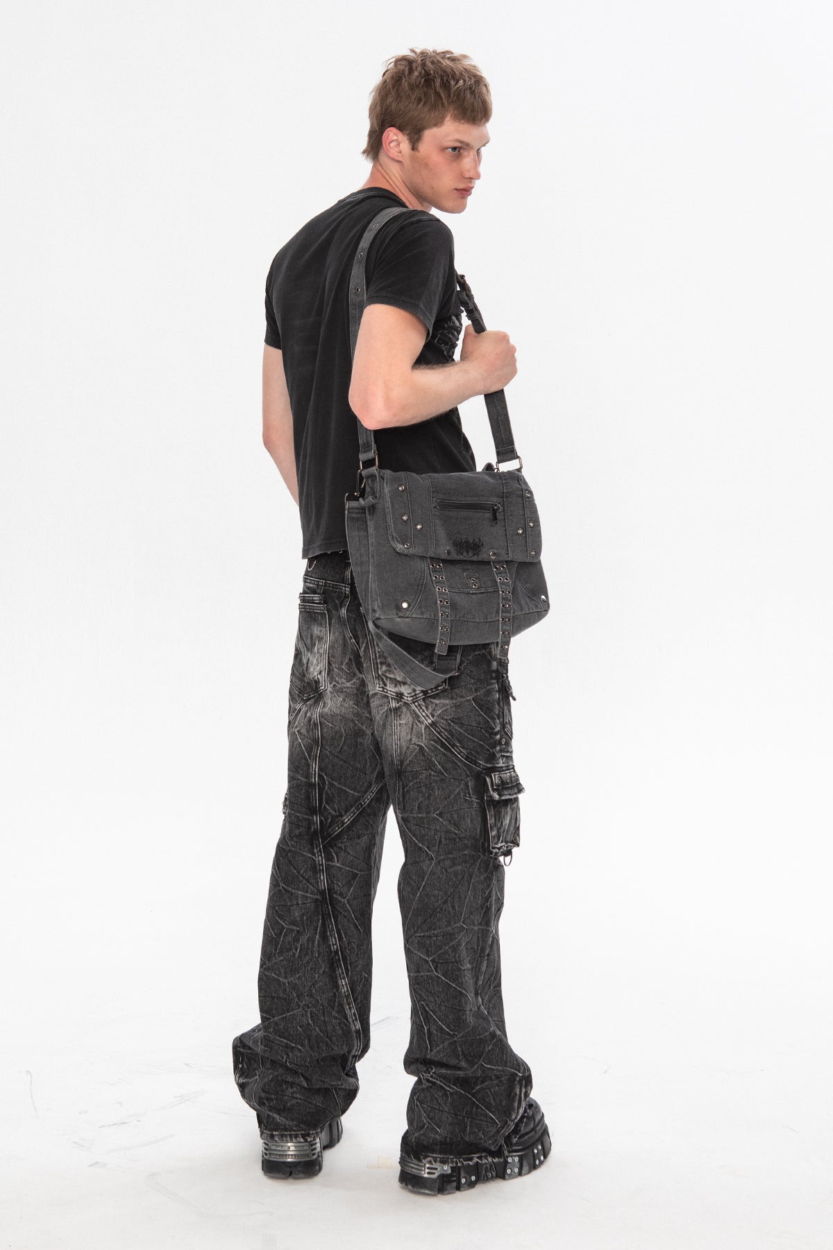 Washed Denim Bag – INSOMNIA VISUALS