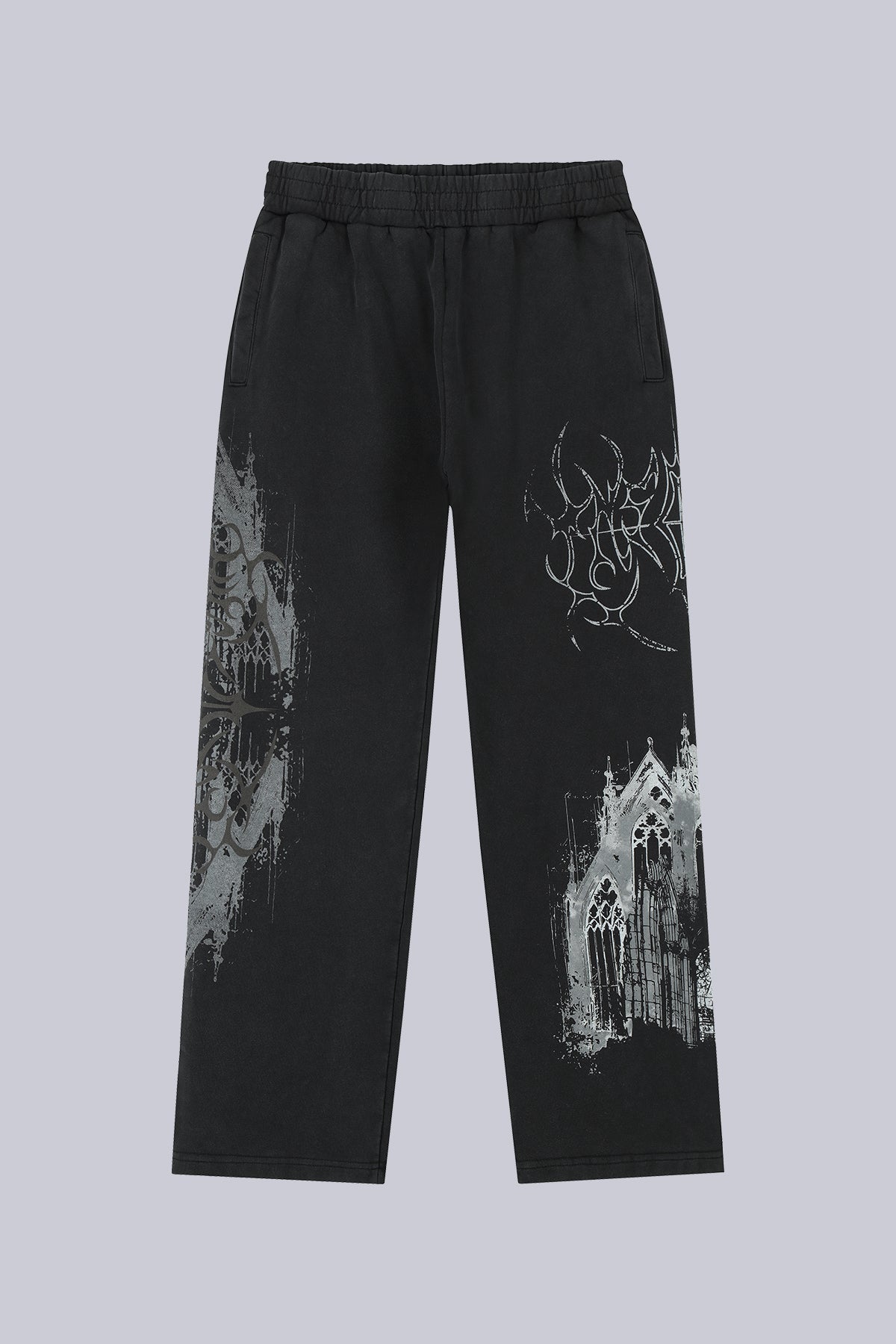 insomnia  Black Cathedral Sweatpants – INSOMNIA VISUALS