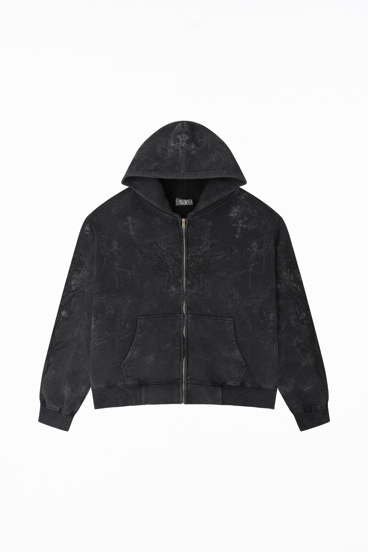 Tonal Tribal Hoodie – INSOMNIA VISUALS