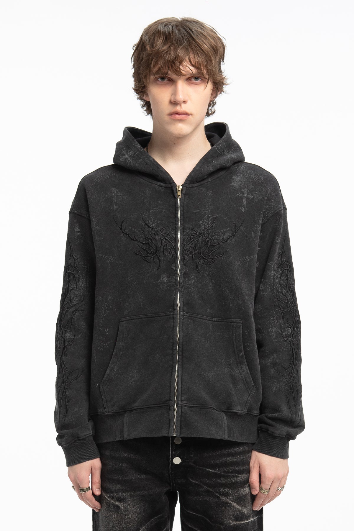 Tonal Tribal Hoodie – INSOMNIA VISUALS