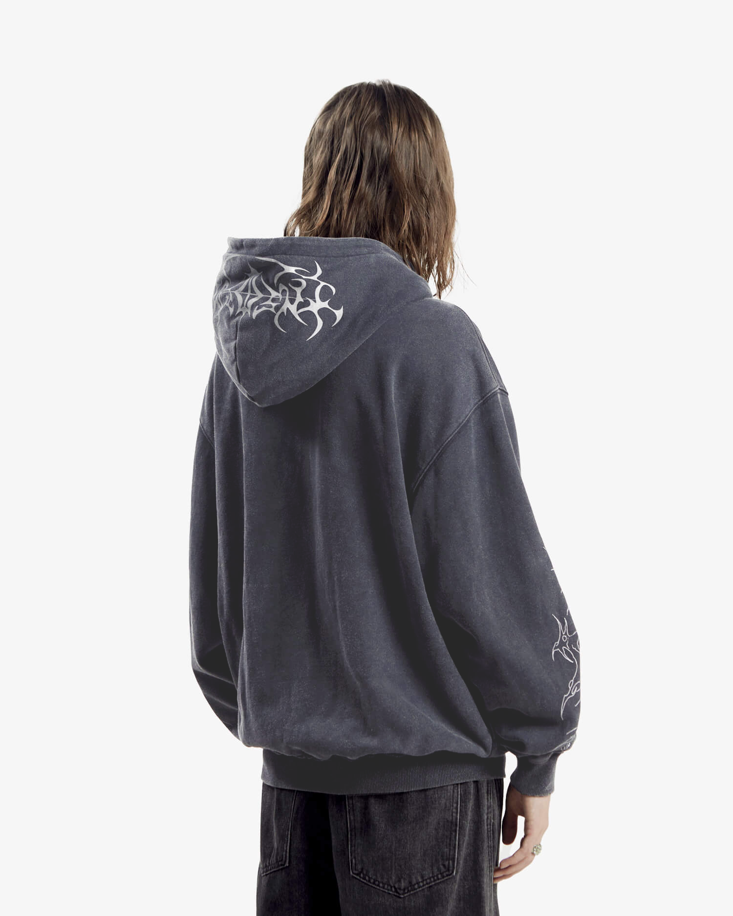 Black Cathedral V2 Zip Hoodie – INSOMNIA VISUALS