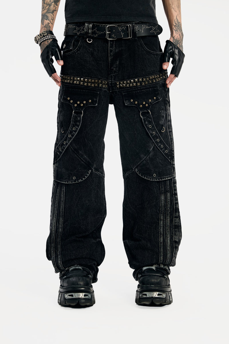 Studded Rogue Denim – INSOMNIA VISUALS