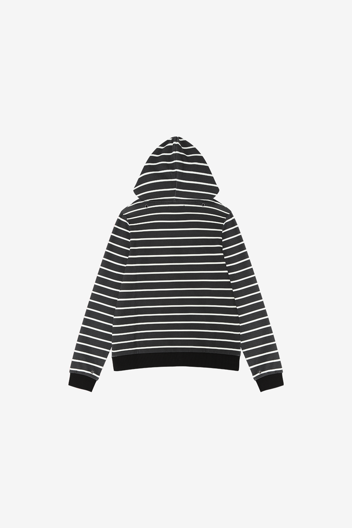 Stripe Slim Zip Hoodie