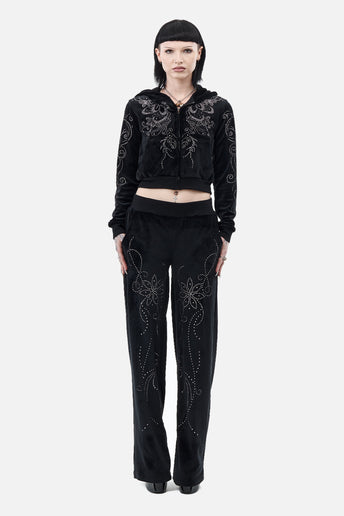 Velour Flutter Sweatpants