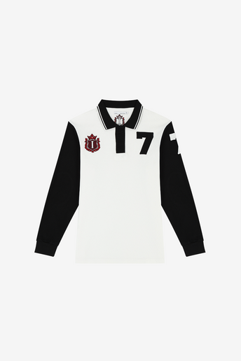 Crest Long Sleeve Polo