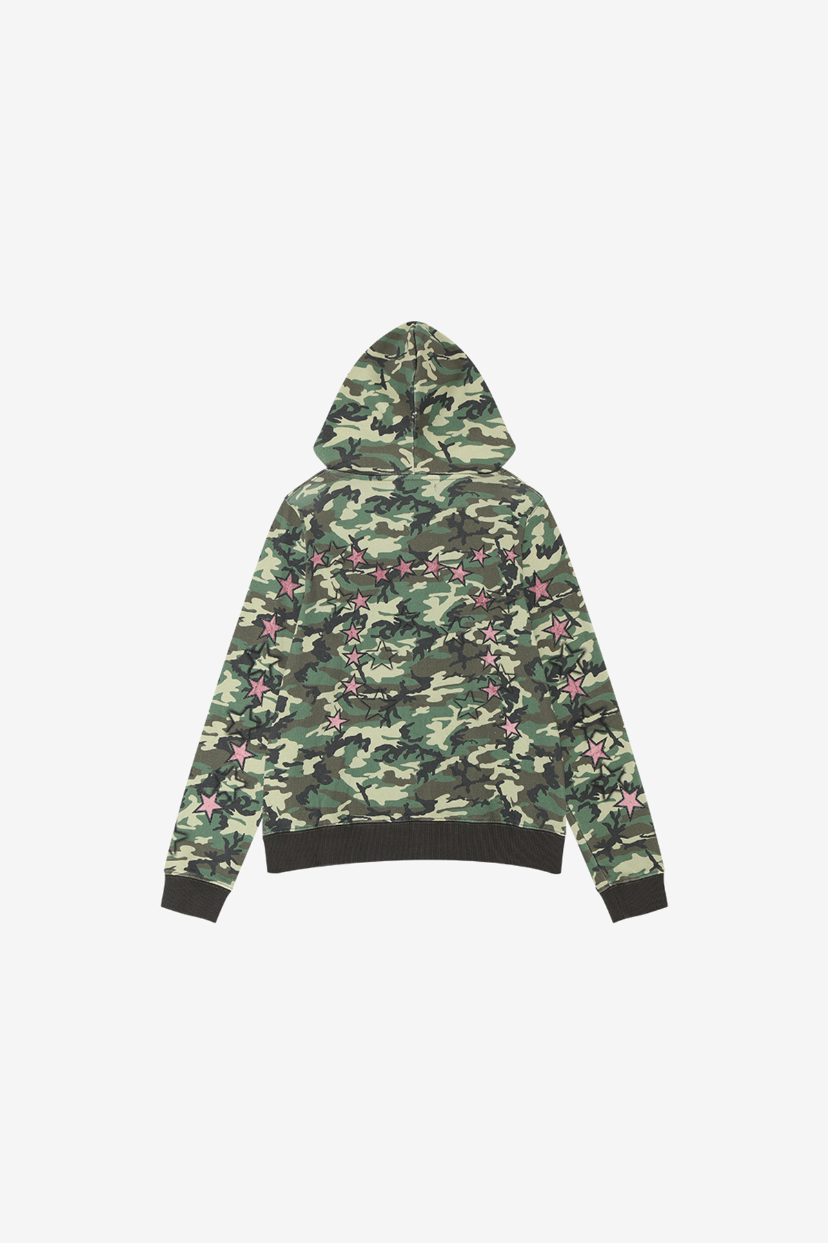 Camo Crush Slim Zip Hoodie