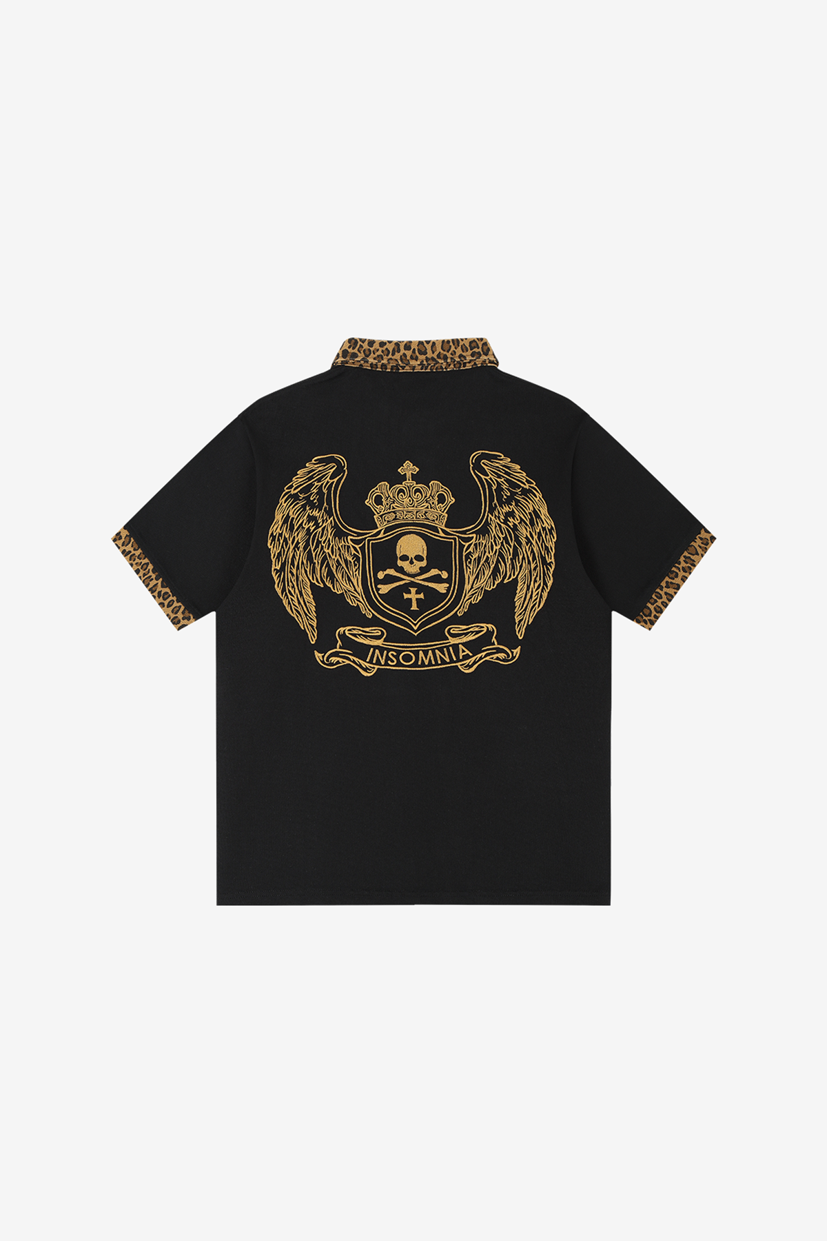 Cheetah Crest Polo – INSOMNIA VISUALS Cheetah Crest Polo – INSOMNIA VISUALS
