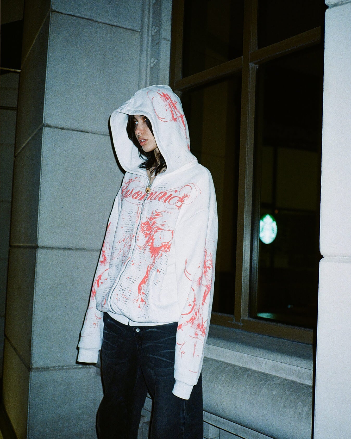 ◇ Rebirth リバース ◇ ベロア ジップパーカー XL グレー (現：NADA  