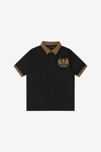 Cheetah Crest Polo