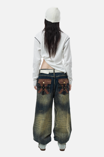 Embellished Outlaw Denim