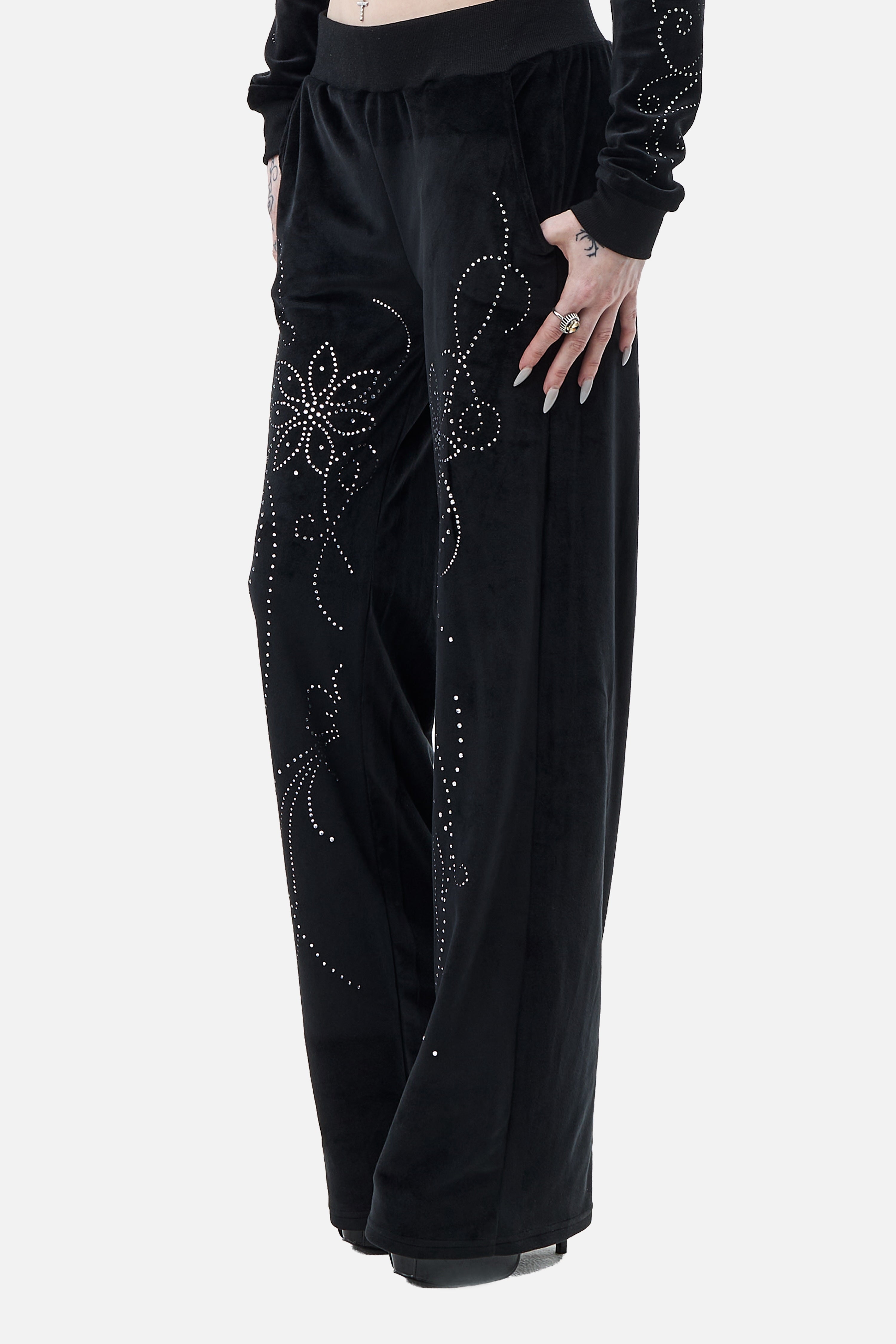 Velour Flutter Sweatpants