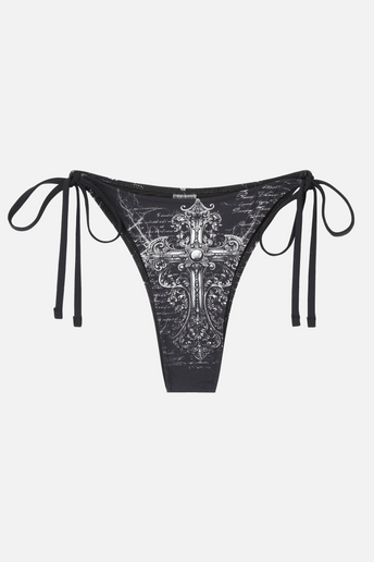 Cross Scripture Bikini Bottom