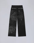 Black Scripture Denim