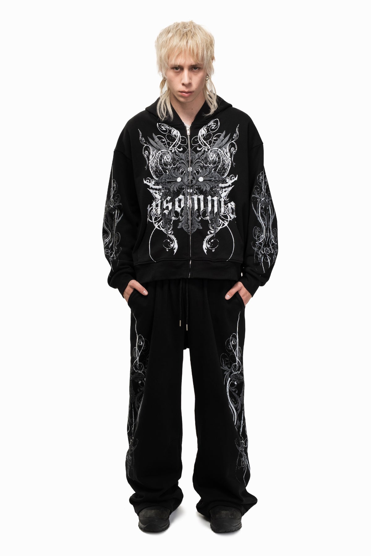 Black Crux Sweatpants