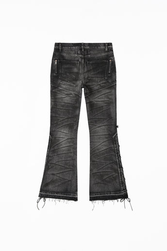 Black Striped Tiger Rogue Denim