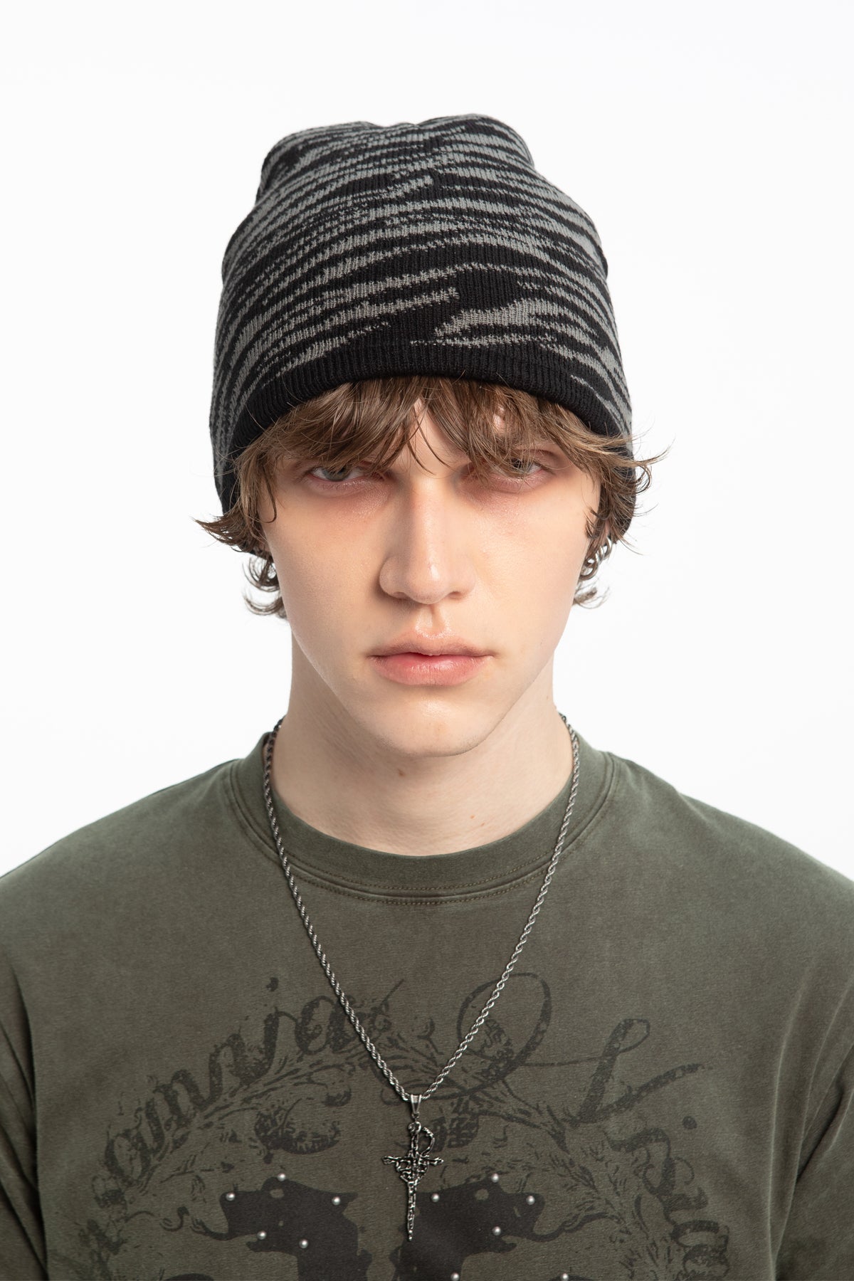 Black Tiger Beanie