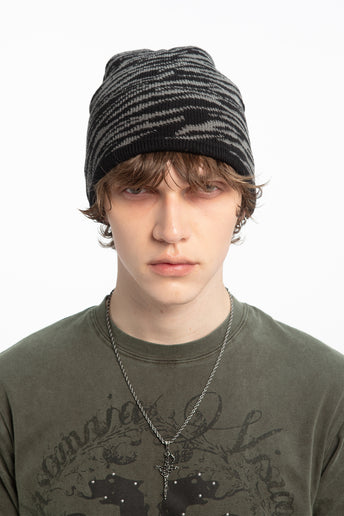 Black Tiger Beanie