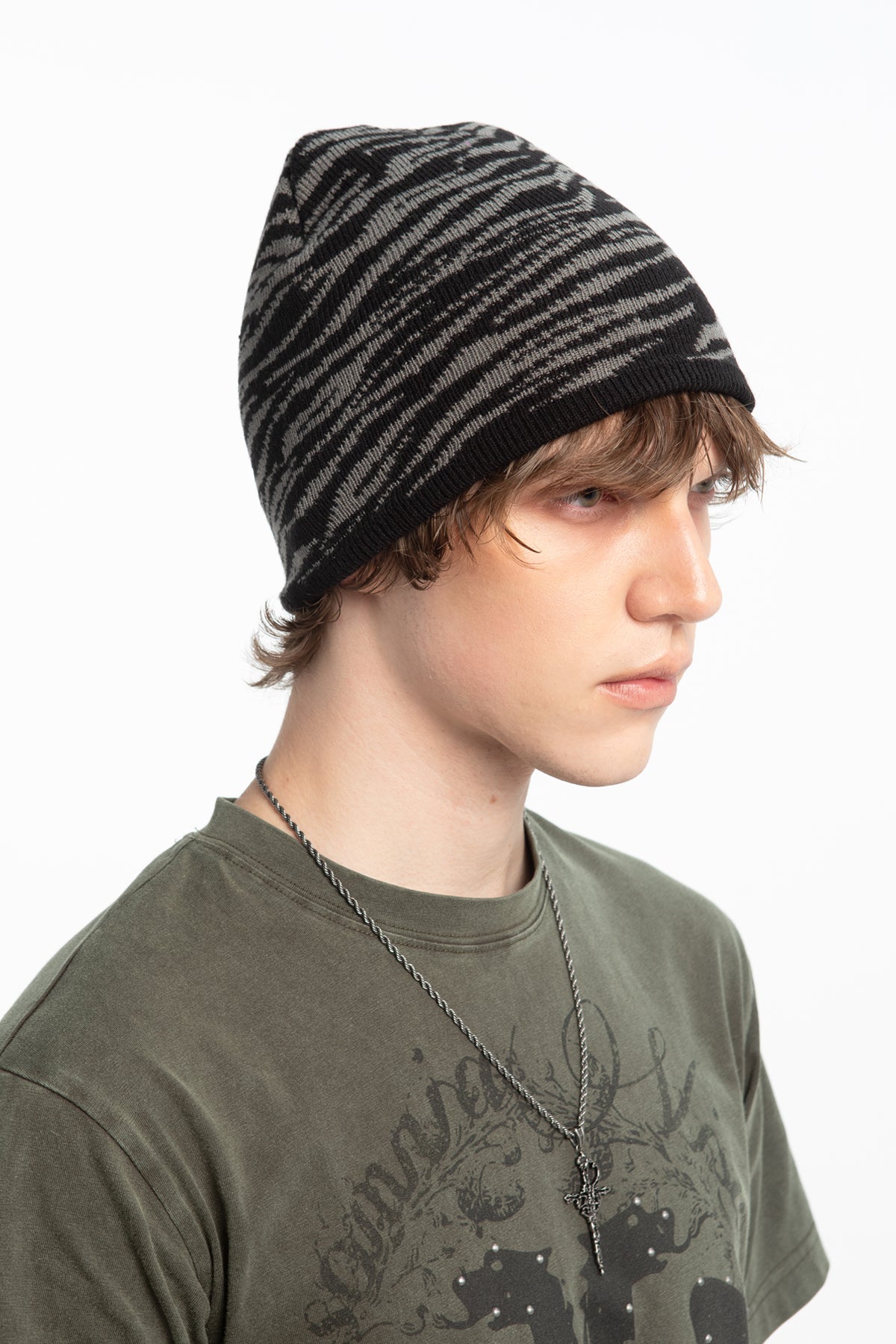 Black Tiger Beanie