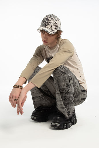 White Cheetah Cap