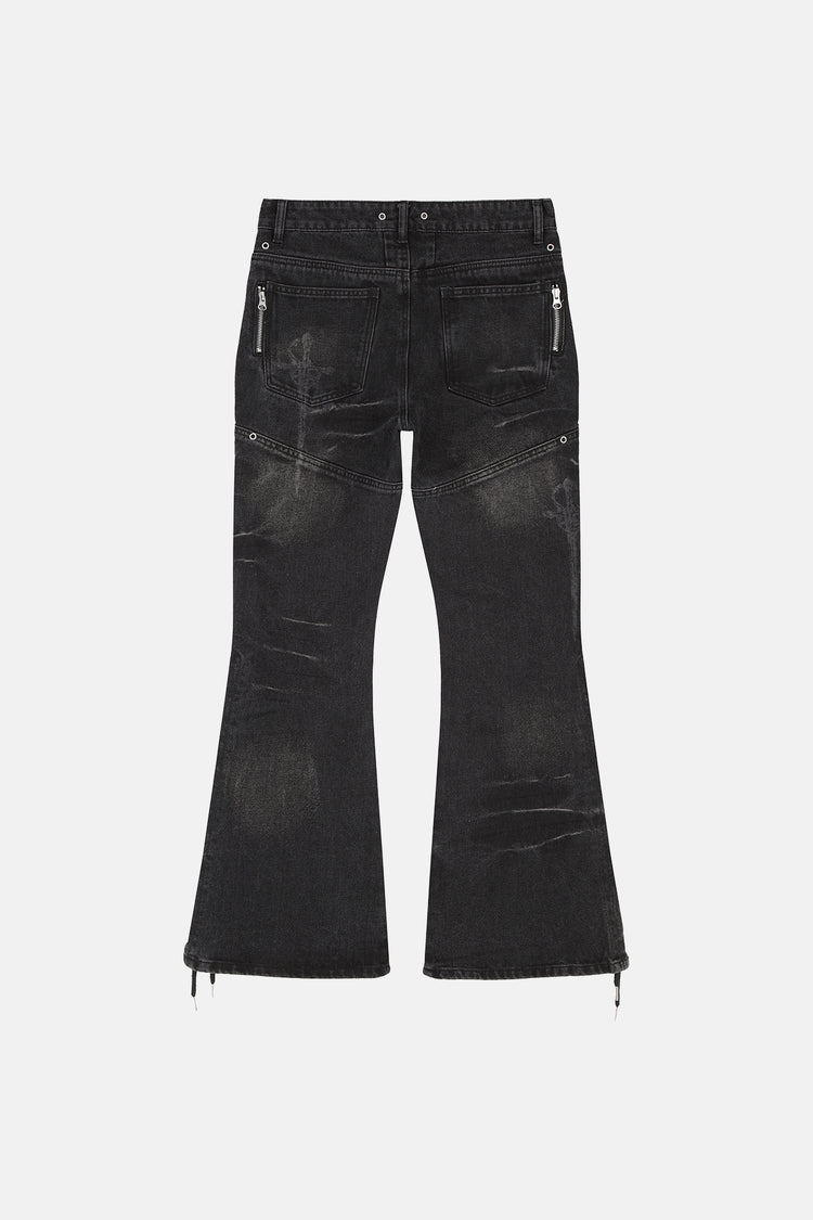 Dagger Flared Denim