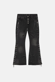 Dagger Flared Denim