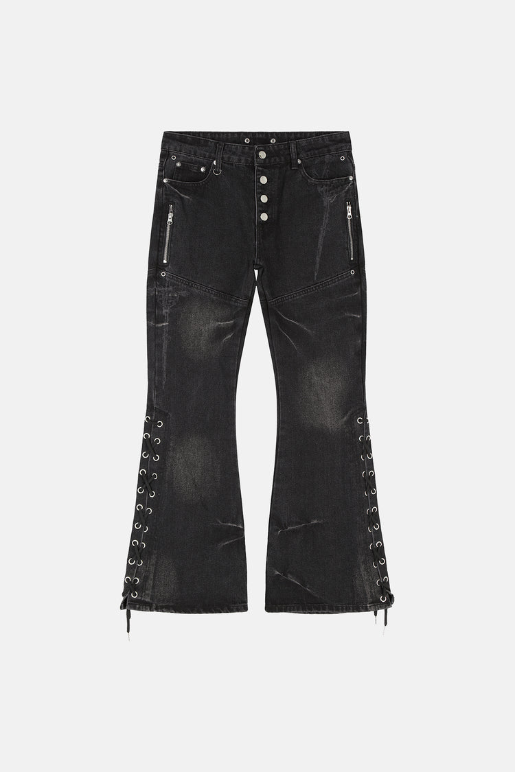 Dagger Flared Denim
