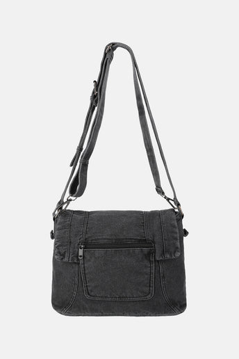 Washed Denim Bag