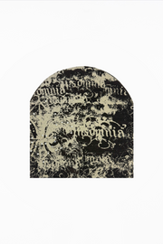 Tan Fleur Beanie
