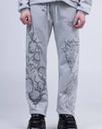 Gray Sigil Sweatpants