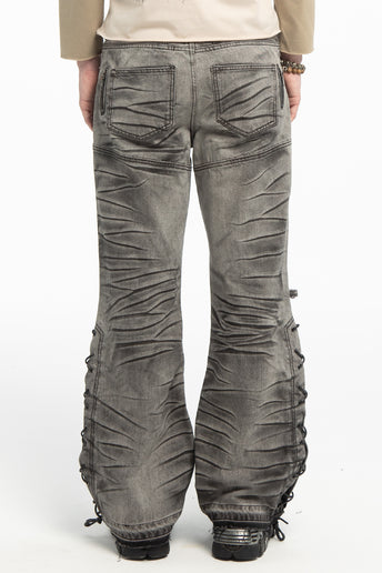 Gray Striped Tiger Rogue Denim
