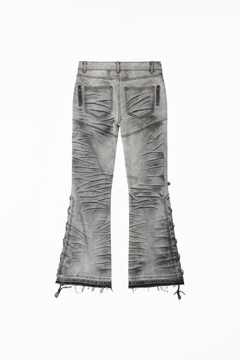 Gray Striped Tiger Rogue Denim