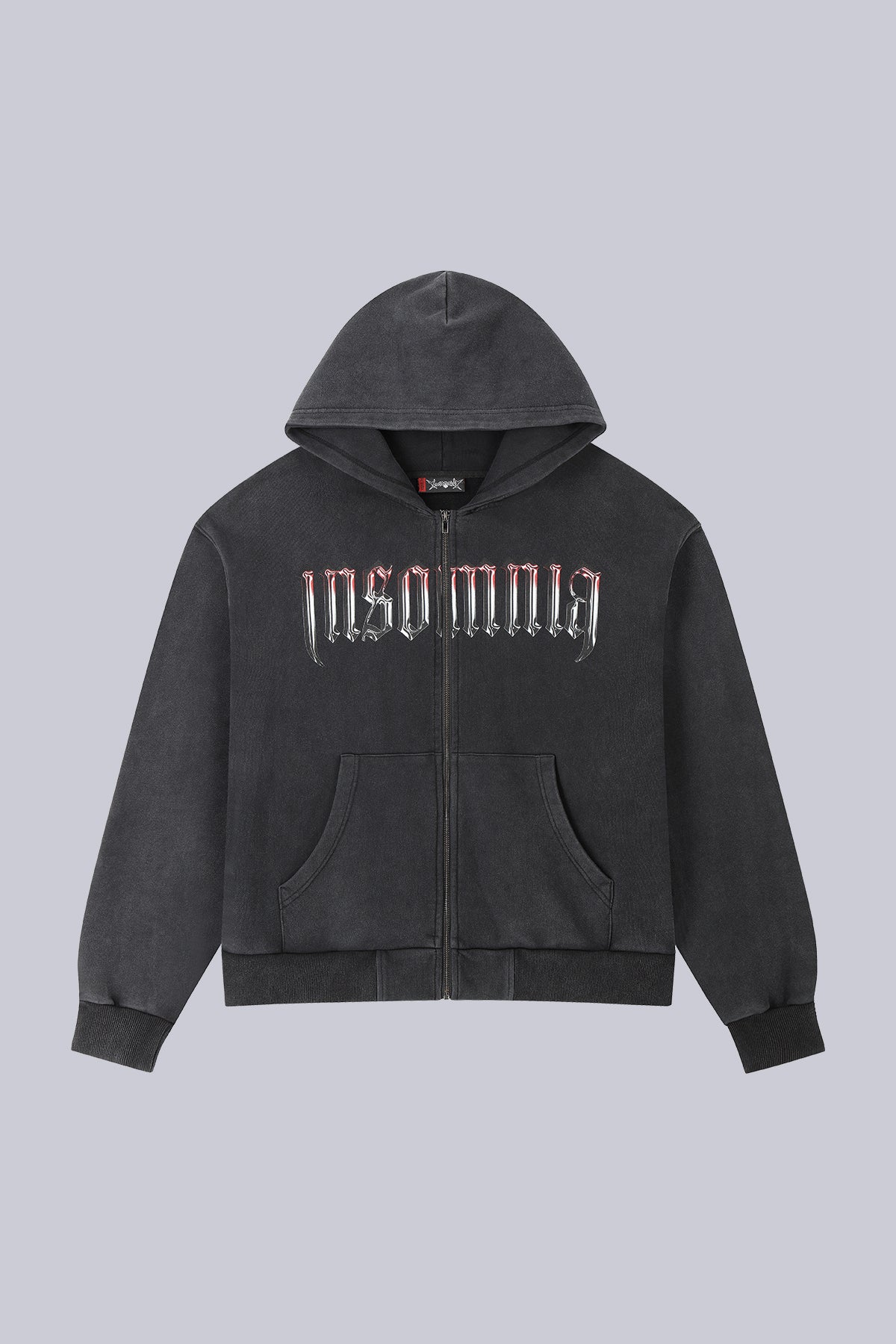 Cross Zip Hoodie