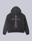 Cross Zip Hoodie