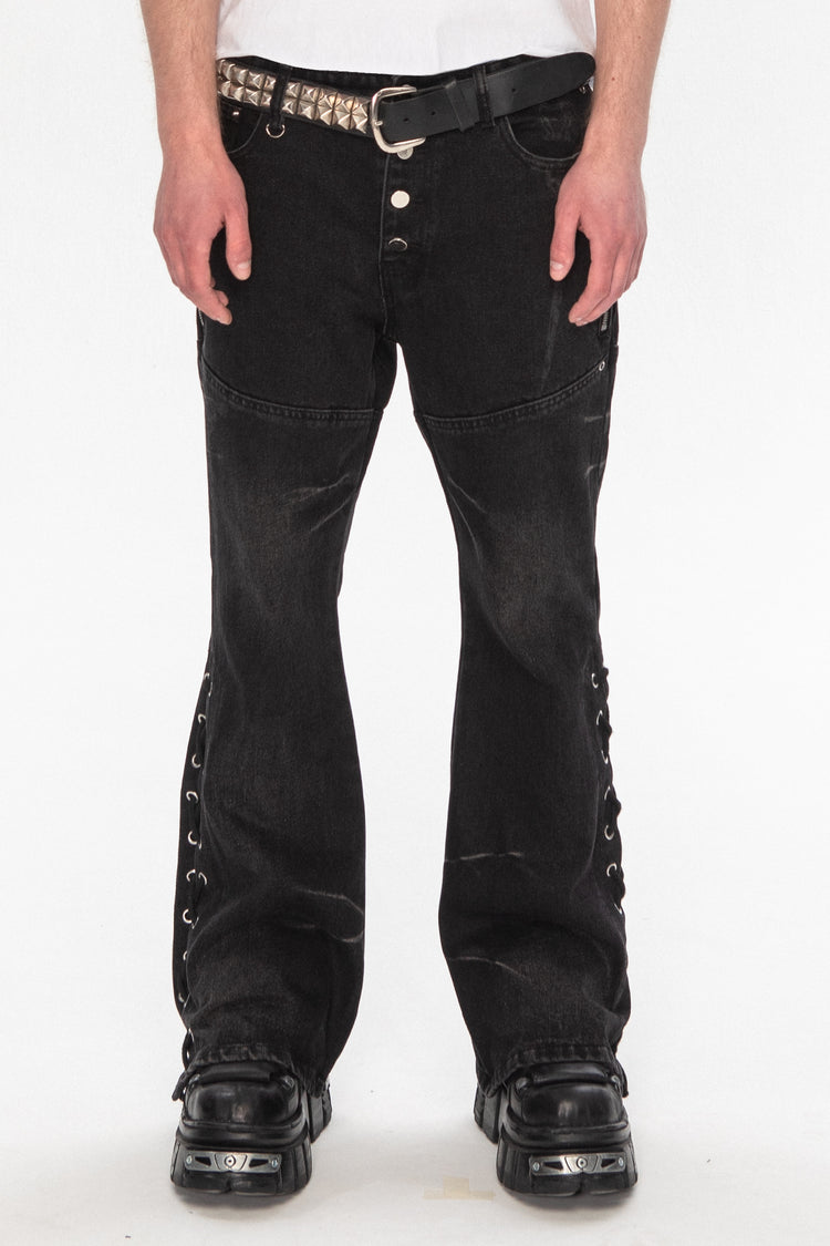 Dagger Flared Denim