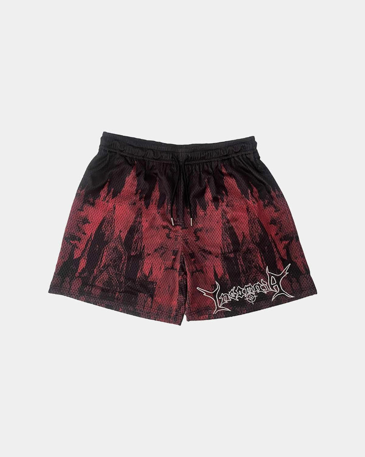 Red Cathedral Shorts