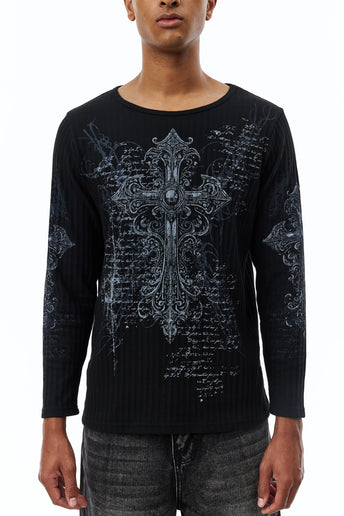 Scripture Ribbed Long Sleeve
