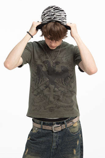 Studded Wings Tee