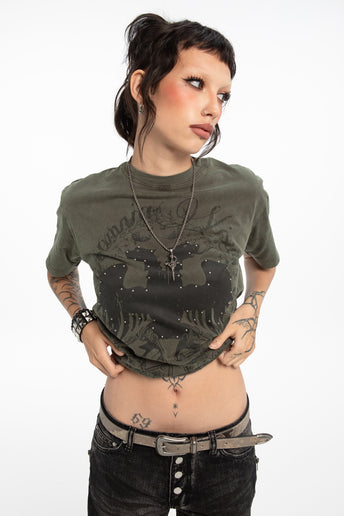 Studded Wings Tee