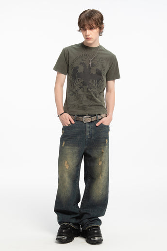 Studded Wings Tee