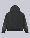 Black Cathedral V2 Zip Hoodie