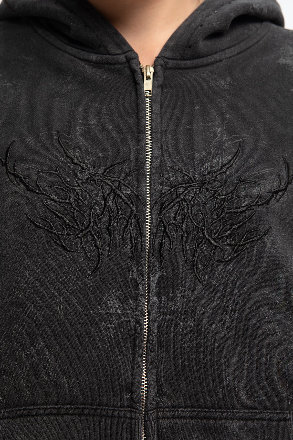 Tonal Tribal Hoodie