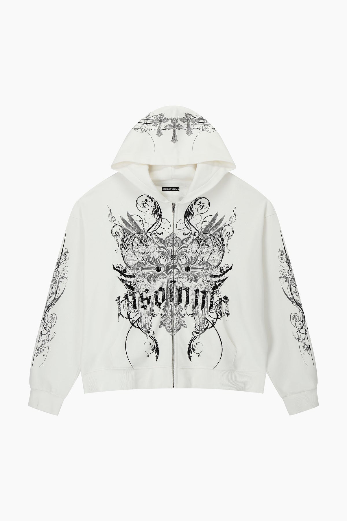 White Crux Hoodie