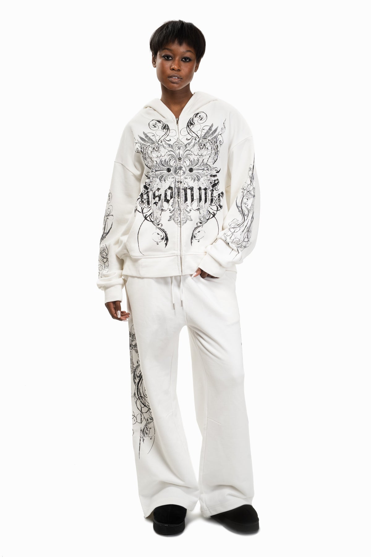 White Crux Sweatpants