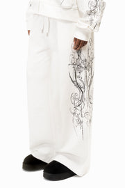 White Crux Sweatpants