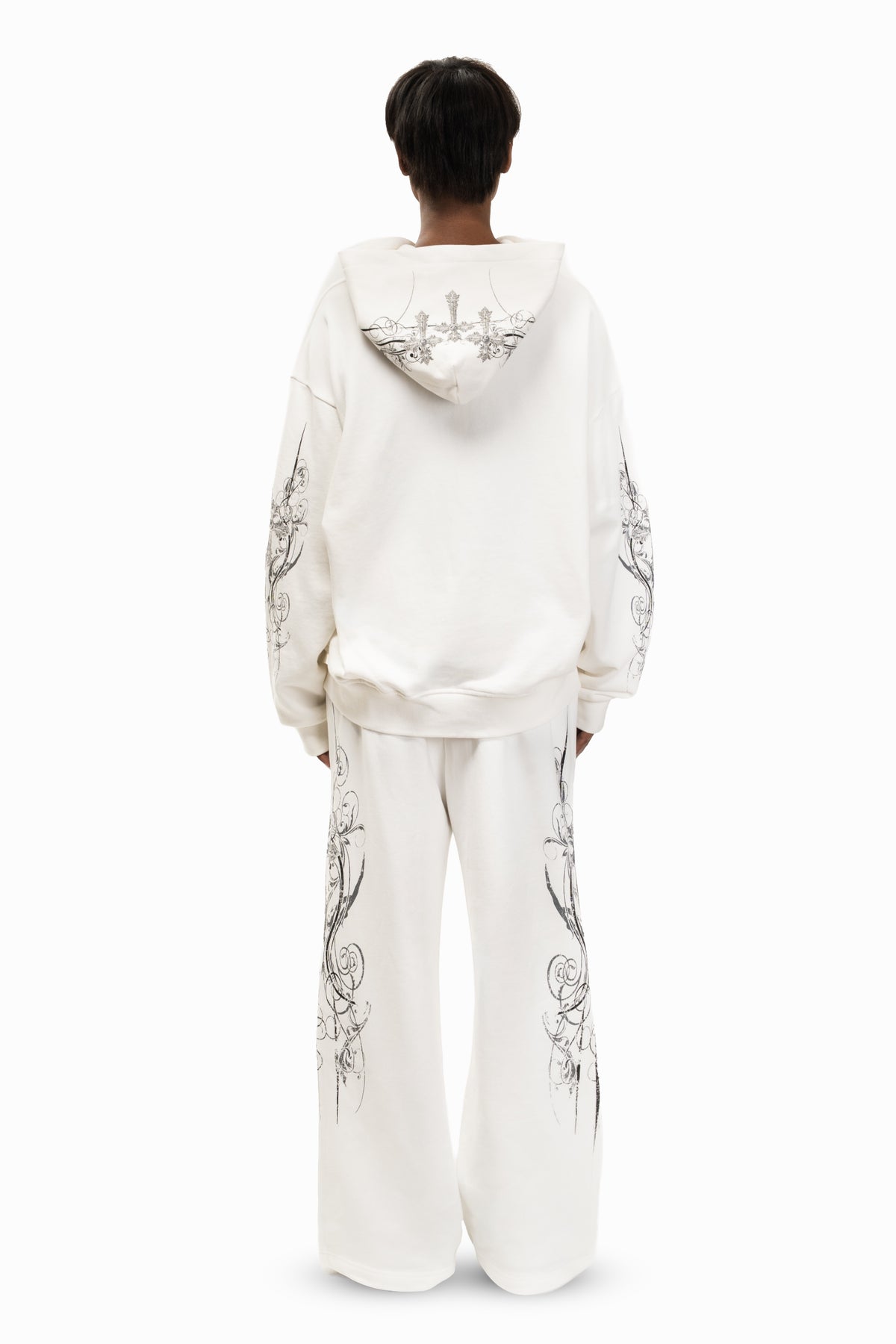 White Crux Sweatpants