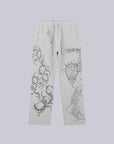 Gray Sigil Sweatpants