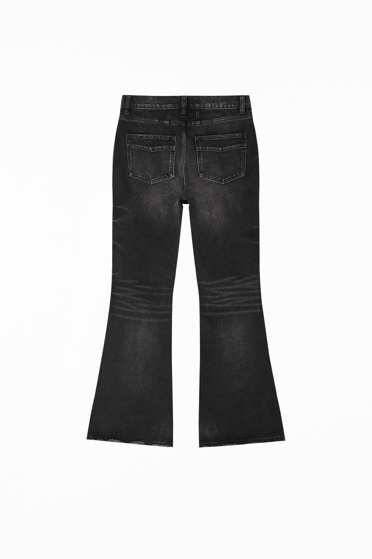 Whiskered Black Rogue Denim