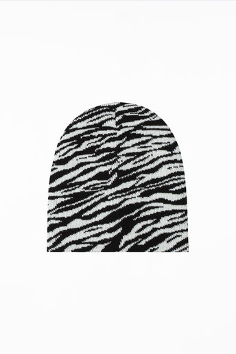 White Tiger Beanie